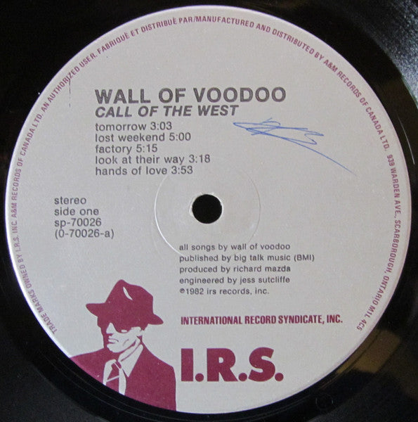 Wall Of Voodoo - Call Of The West - 1982