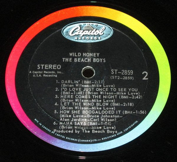 Beach Boys, The - Wild Honey - 1967