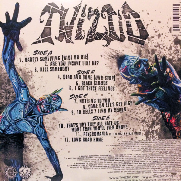 Twiztid - The Continuous Evilution Of Life's ?'s Vinyl Record