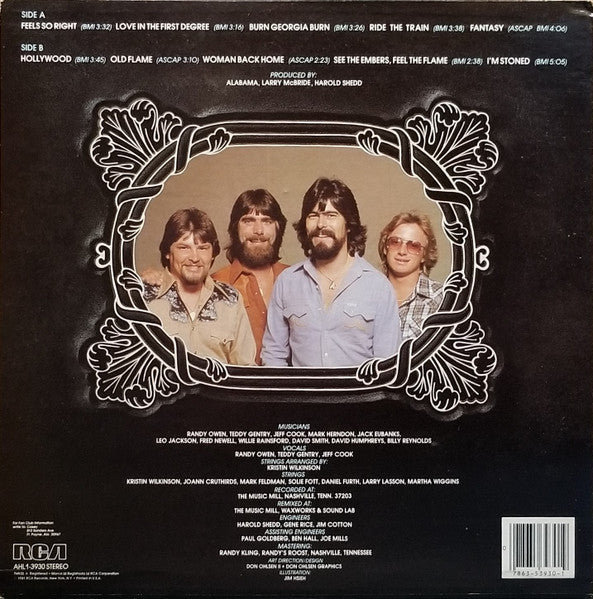 Alabama - Feels So Right - 1981
