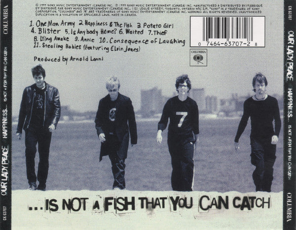Our Lady Peace - Happiness... Is Not A Fish That You Can Catch (CD) - 1999