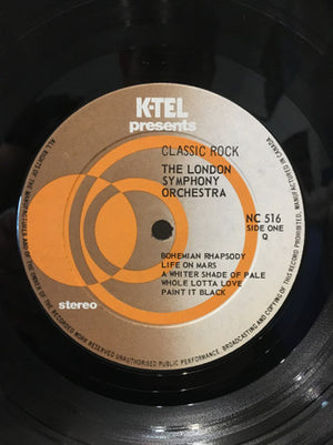 London Symphony Orchestra And Royal Choral Society, The - Classic Rock - 1980