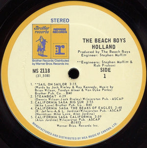 Beach Boys, The - Holland - 1973