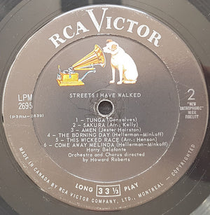 Harry Belafonte - Streets I Have Walked
