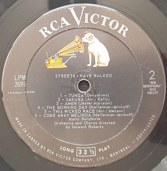 Harry Belafonte - Streets I Have Walked
