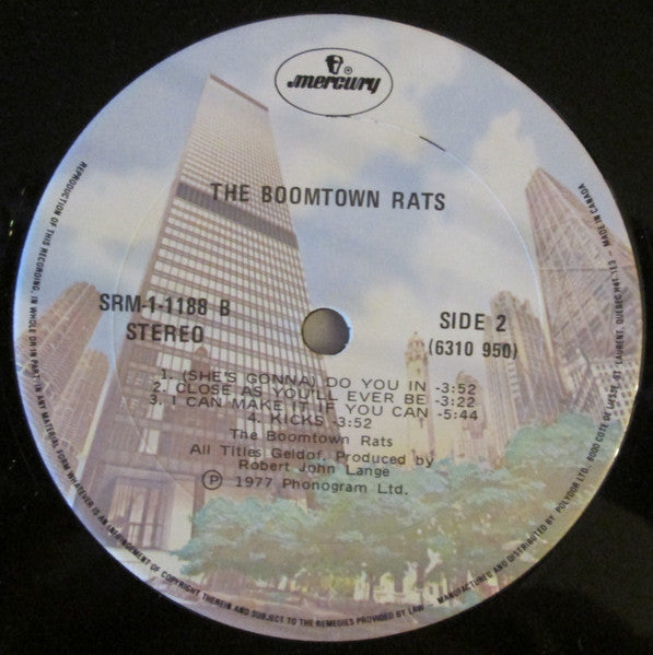 Boomtown Rats, The - The Boomtown Rats - 1977