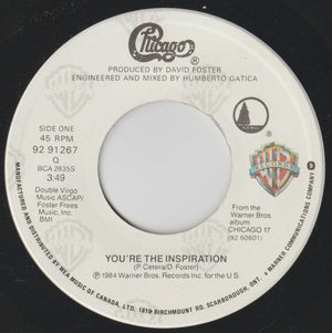 Chicago - You're The Inspiration - 1984