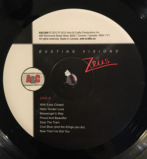 Zeus  - Busting Visions Vinyl Record