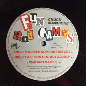 Chuck Mangione - Fun And Games - 1980