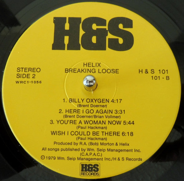 Helix - Breaking Loose - 1979