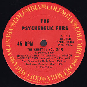 Psychedelic Furs, The - The Ghost In You - 1984