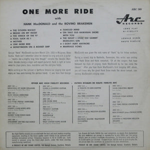 Hank MacDonald - One More Ride - 1960