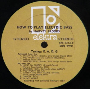 Harvey Brooks - How To Play Electric Bass