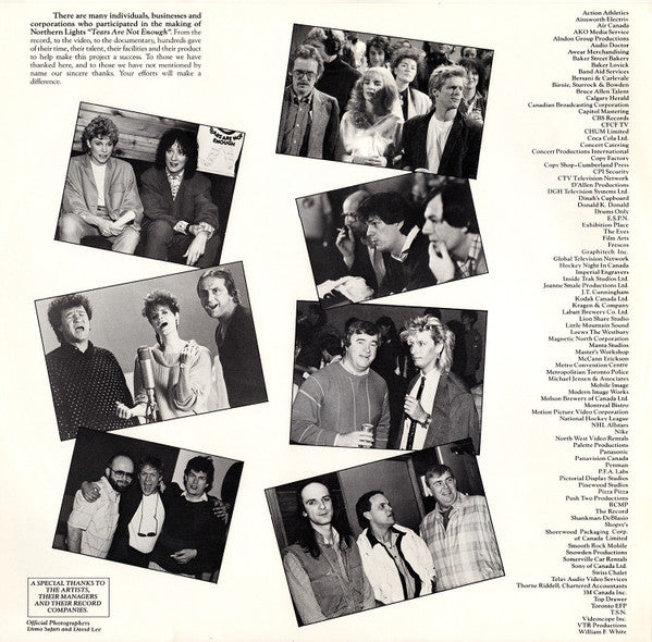 Northern Lights - Tears Are Not Enough - 1985