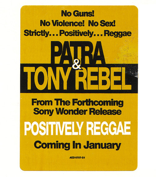 Patra / Tony Rebel - Free Di Youth / Teach The Children - 1994