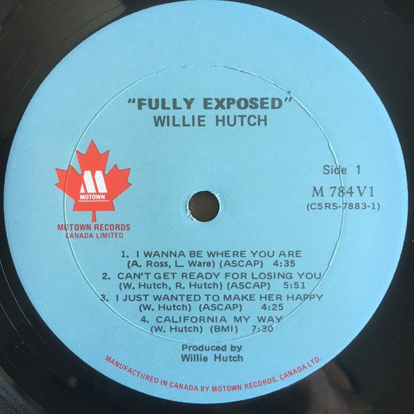 Willie Hutch - Fully Exposed -