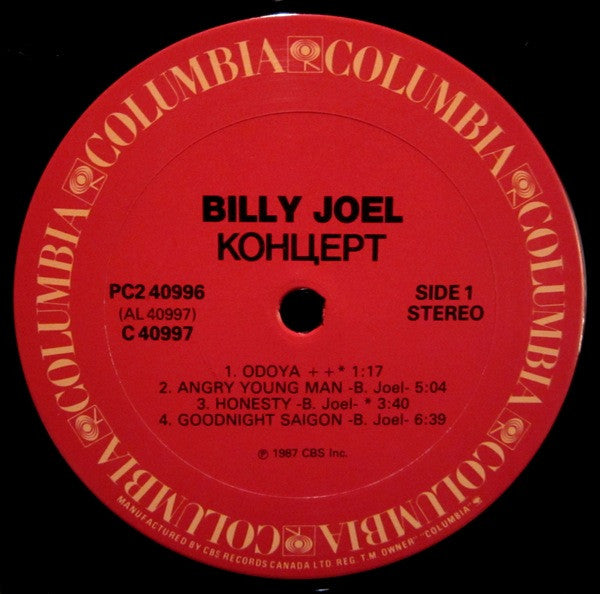 Billy Joel - Концерт - 1987