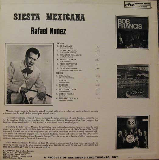 Rafael Nunez - Siesta Mexicana -