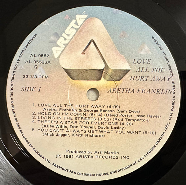 Aretha Franklin - Love All The Hurt Away - 1981