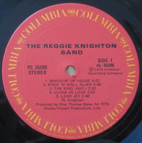 Reggie Knighton Band, The - The Reggie Knighton Band - 1978