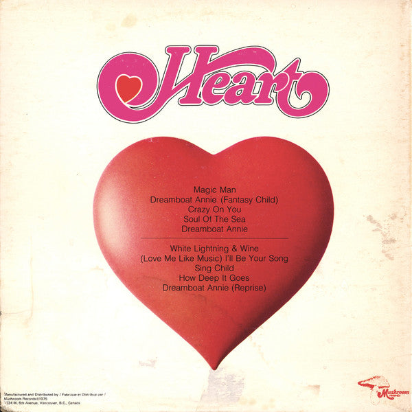 Heart - Dreamboat Annie Vinyl Record