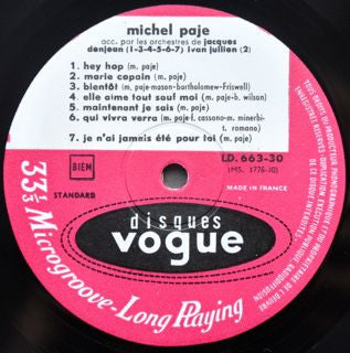 Michel Paje - Michel Paje - 1965