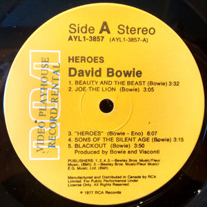 David Bowie - "Heroes" - 1980