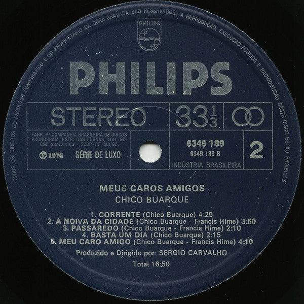 Chico Buarque - Meus Caros Amigos - 1976