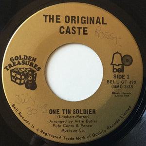 Original Caste, The - One Tin Soldier / Live For Tomorrow - 1973