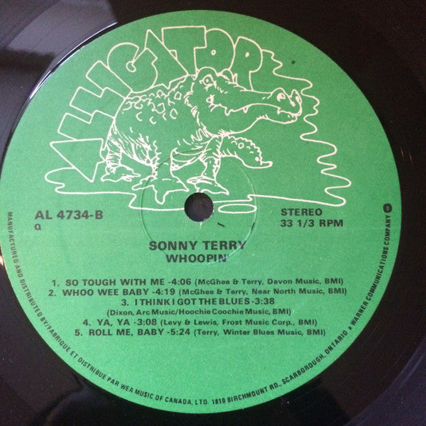 Sonny Terry, Johnny Winter, Willie Dixon, Styve Homnick - Whoopin' - 1984