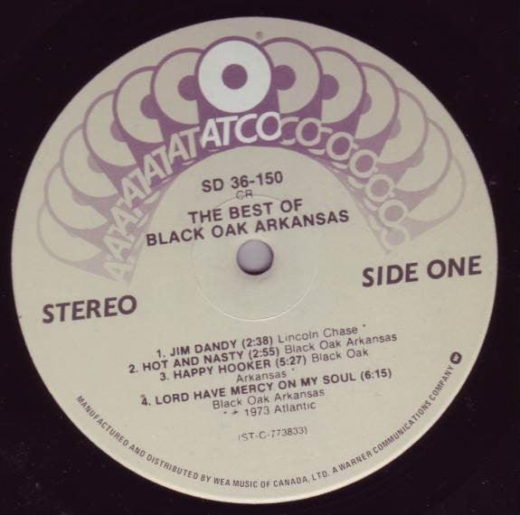 Black Oak Arkansas - The Best Of Black Oak Arkansas 1977 - Quarantunes