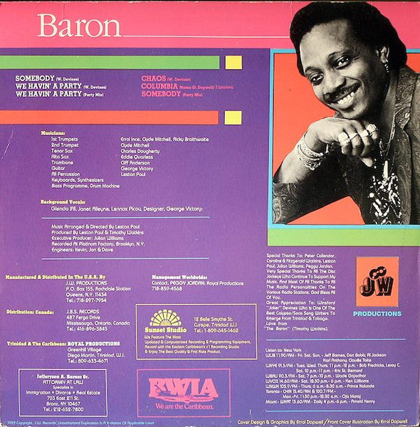 Baron - Party Fusion - 1989