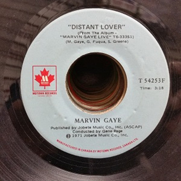 Marvin Gaye - Trouble Man/ Distant Lover 