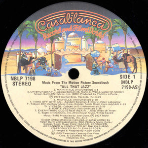Various - All That Jazz - Music From The Original Motion Picture Soundtrack - 1979