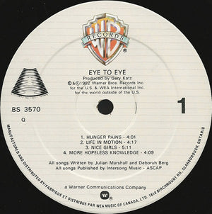 Eye To Eye - Eye To Eye - 1982