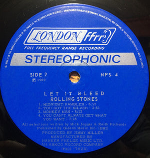 Rolling Stones, The - Let It Bleed - 1969