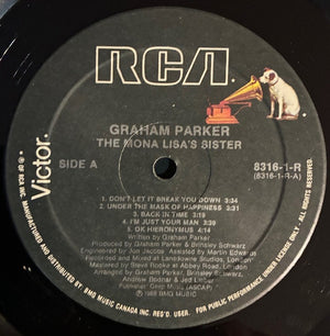 Graham Parker - The Mona Lisa's Sister - 1988