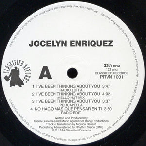 Jocelyn Enriquez - I've Been Thinking About You Vinyl Record