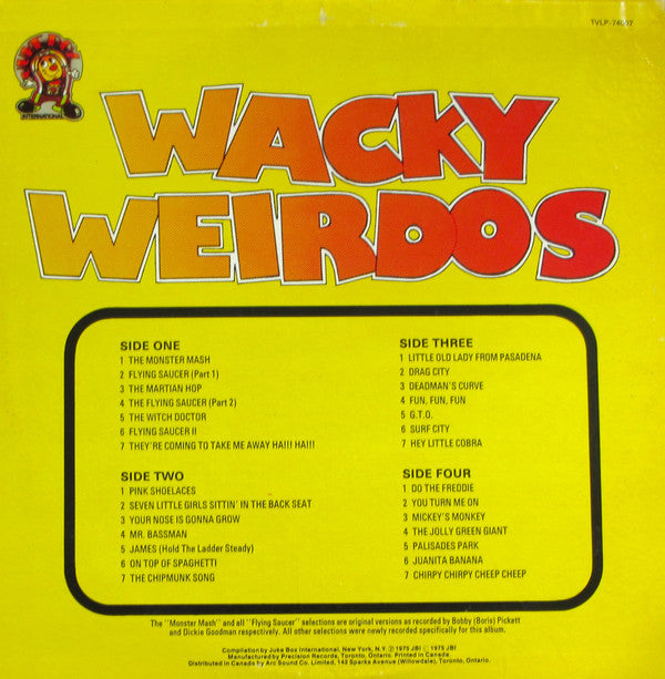 Various - Wacky Weirdos