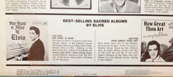 Elvis Presley - Elvis Sings "Flaming Star" - 1969