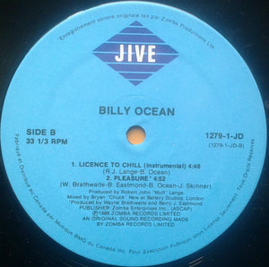 Billy Ocean - Licence To Chill