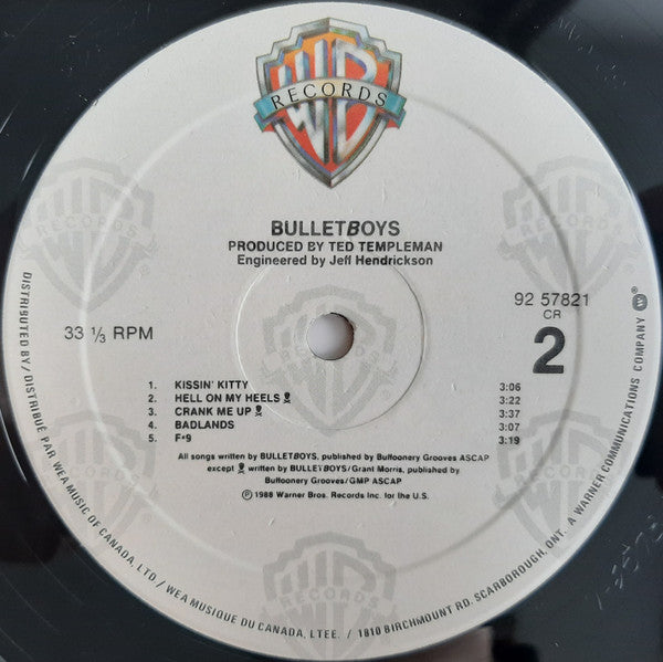 Bulletboys - BulletBoys - 1988