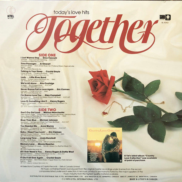 Various - Together - Today's Love Hits