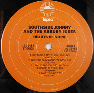 Southside Johnny & The Asbury Jukes - Hearts Of Stone - 1978