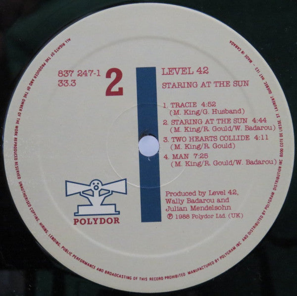 Level 42 - Staring At The Sun