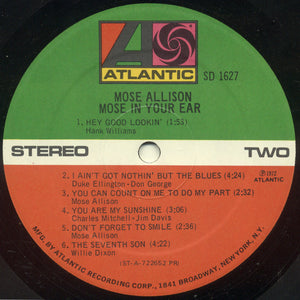 Mose Allison - Mose In Your Ear