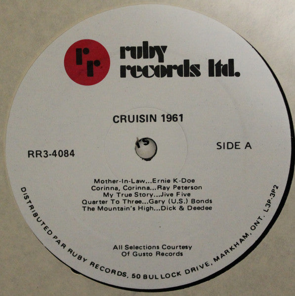 Various - Cruisin' 1961