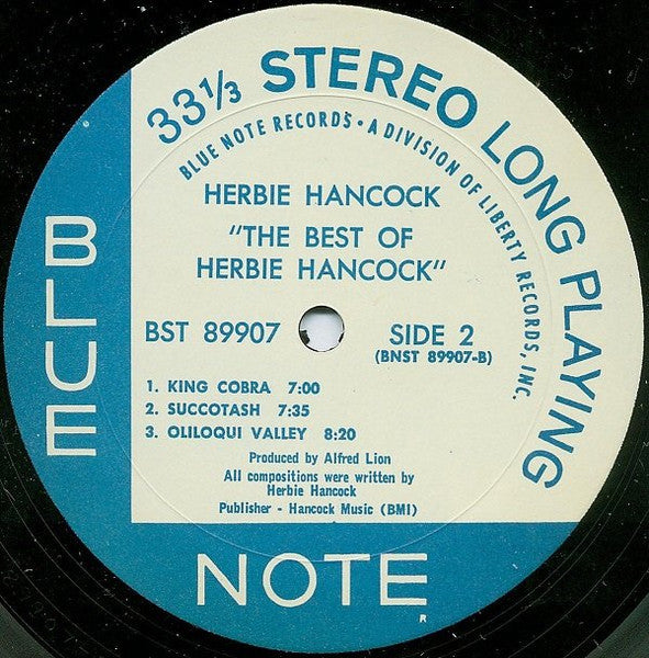 Herbie Hancock - The Best Of Herbie Hancock - 1971