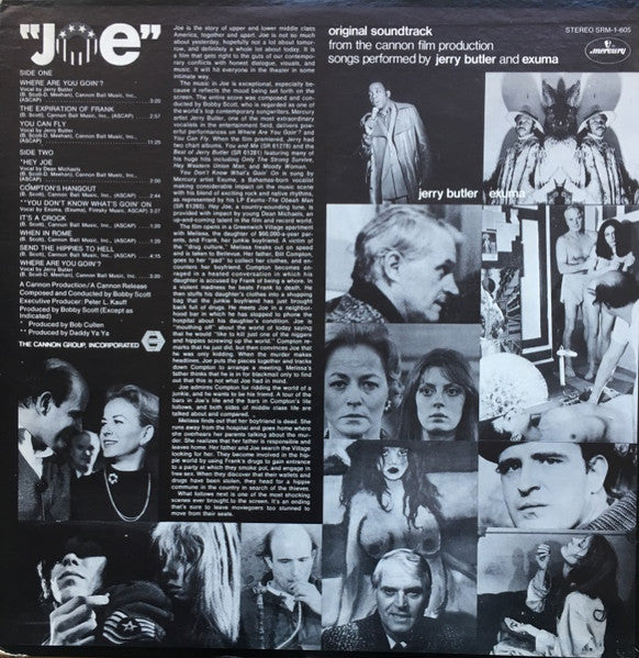 Jerry Butler And Exuma - Joe Original Soundtrack - 1970