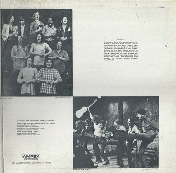 Plowright Players, The, Kenn Long, Jim Crozier - Touch - Original Cast Recording - 1971